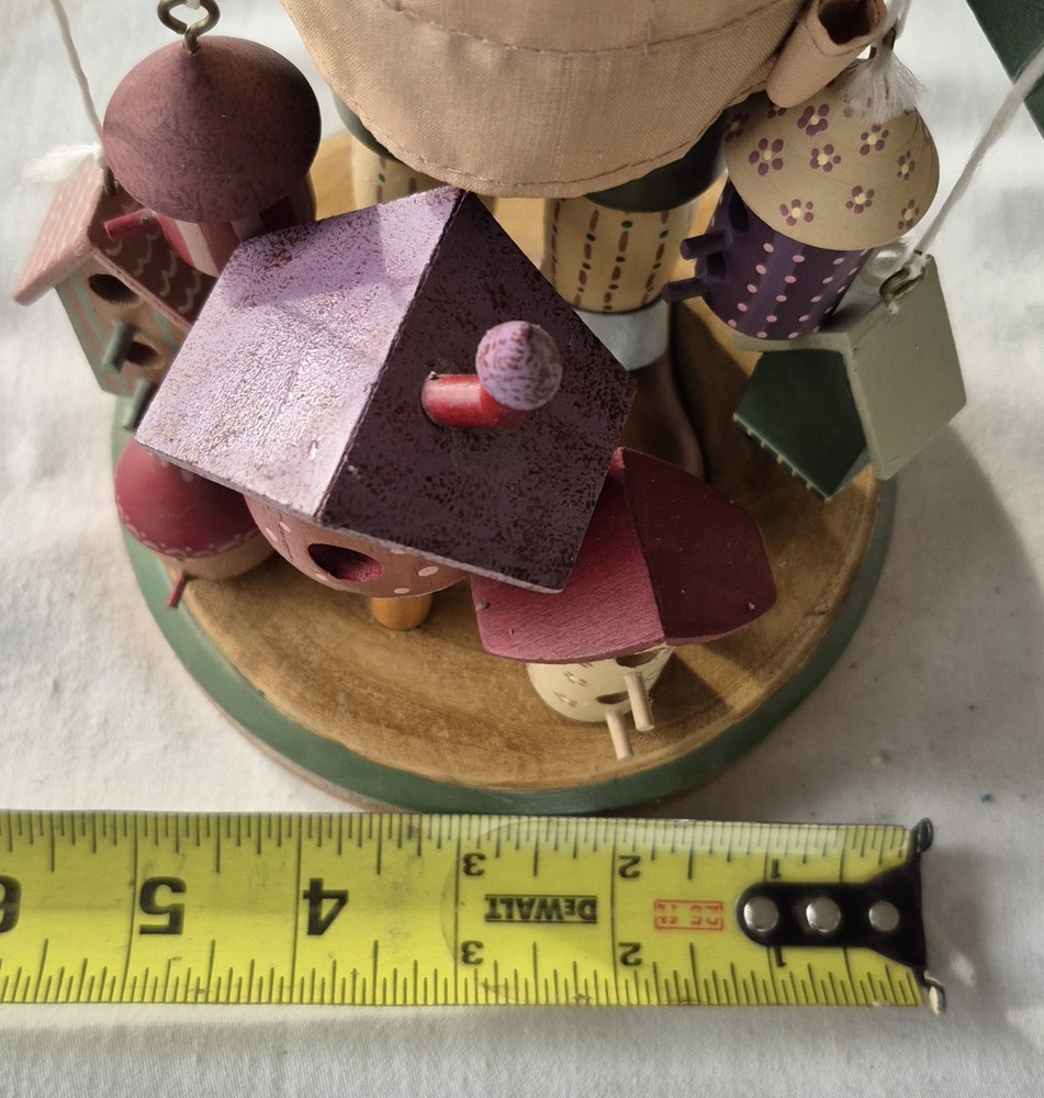 Vintage Birdhouse Maker 12 Inch Nutcracker Read