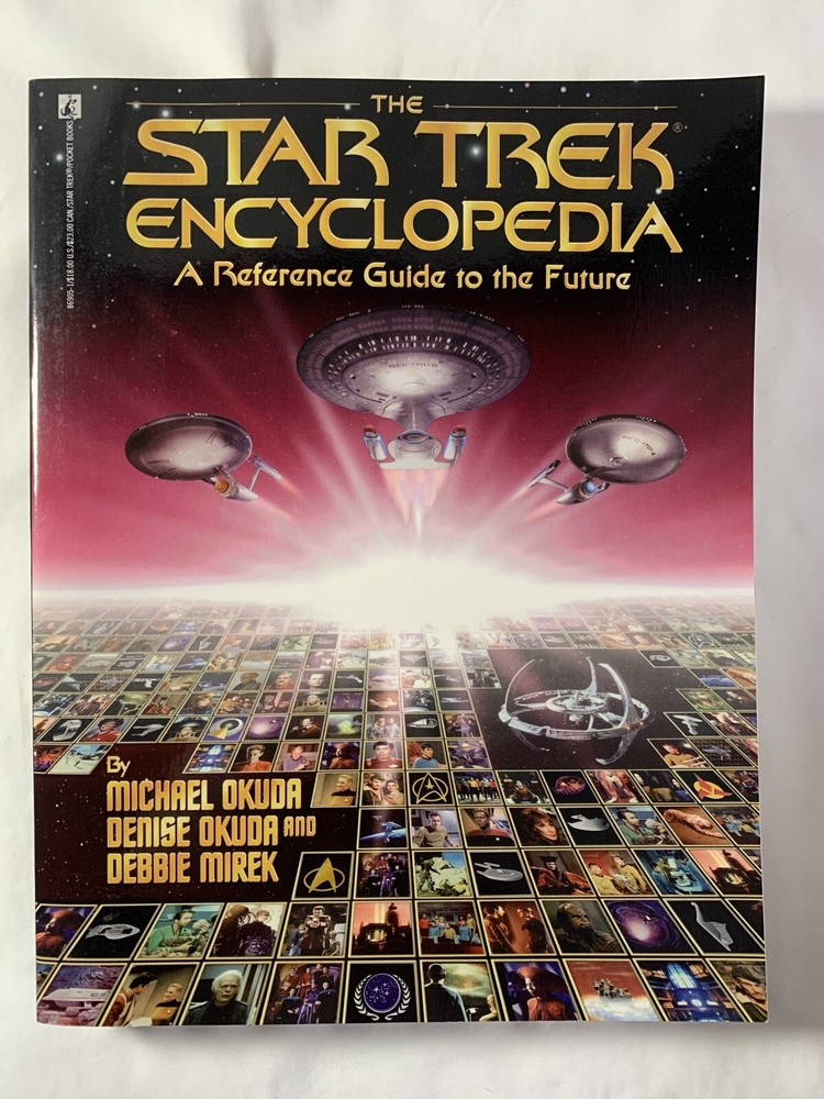 The STAR TREK ENCYCLOPEDIA Reference Guide to the Future 1994  RM24