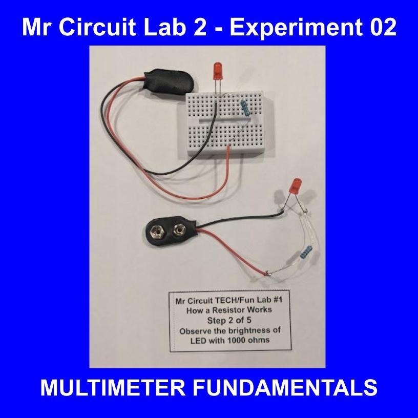 1201-LAB Mr Circuit Lab 2 PRACTICAL ELECTRONICS TROUBLESHOOTING with MULTIMETER