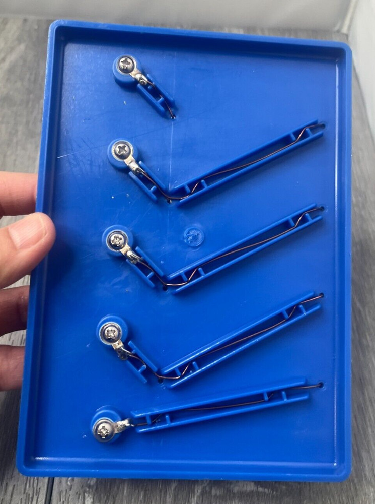 Battery Holder for FOUR D-Cells, Blue