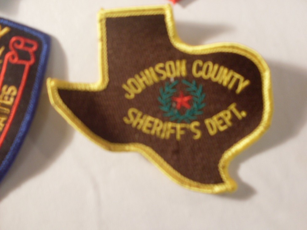 Police Sheriff Security Emblems Patches Embroidered Patch for display only