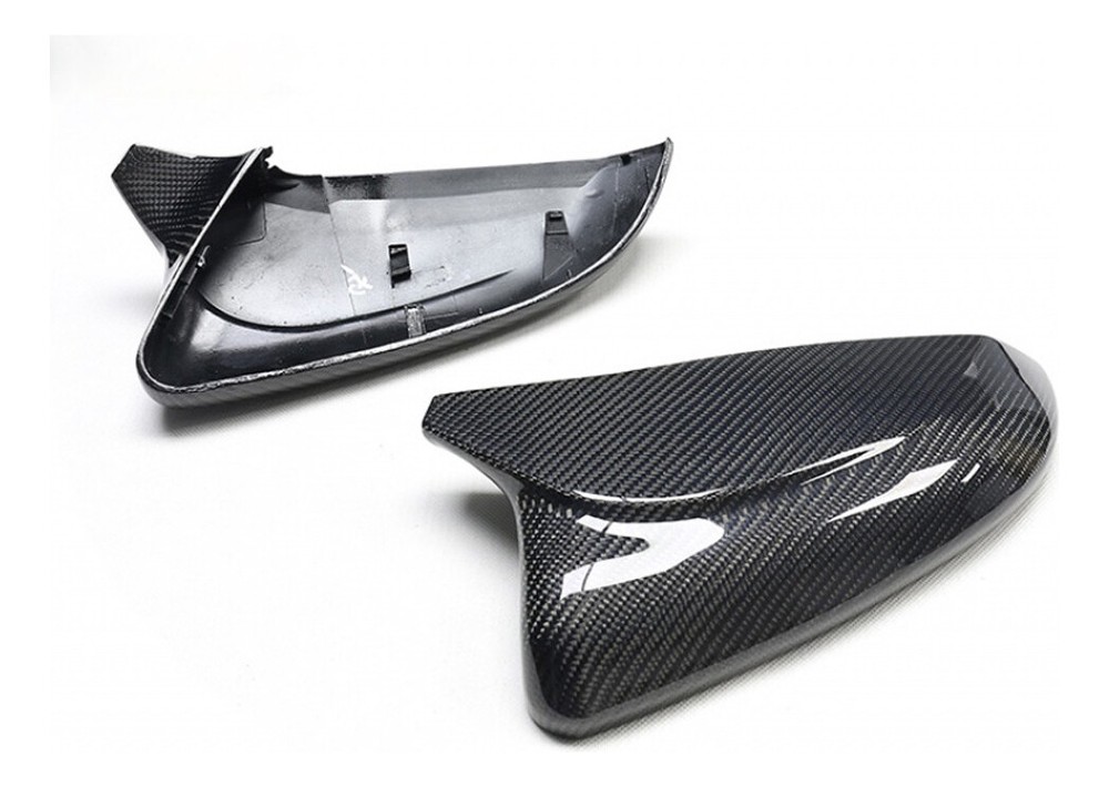Abs Side Mirror Protector Cover Carbon Fiber Style For