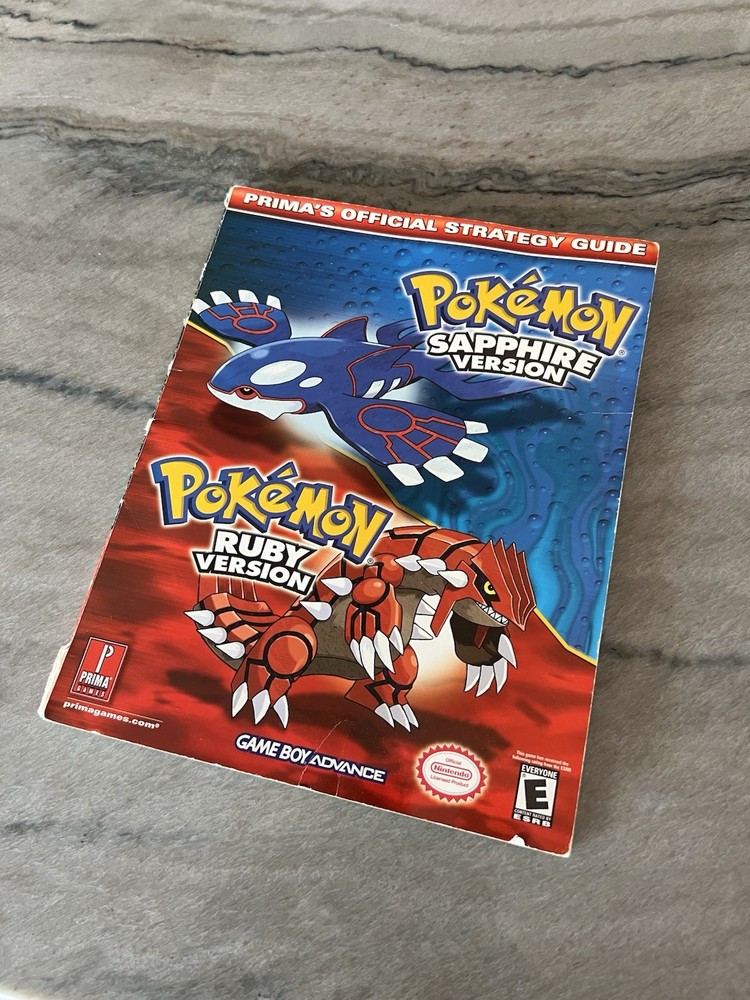 Pokemon Ruby & Sapphire Strategy Guide Nintendo Power