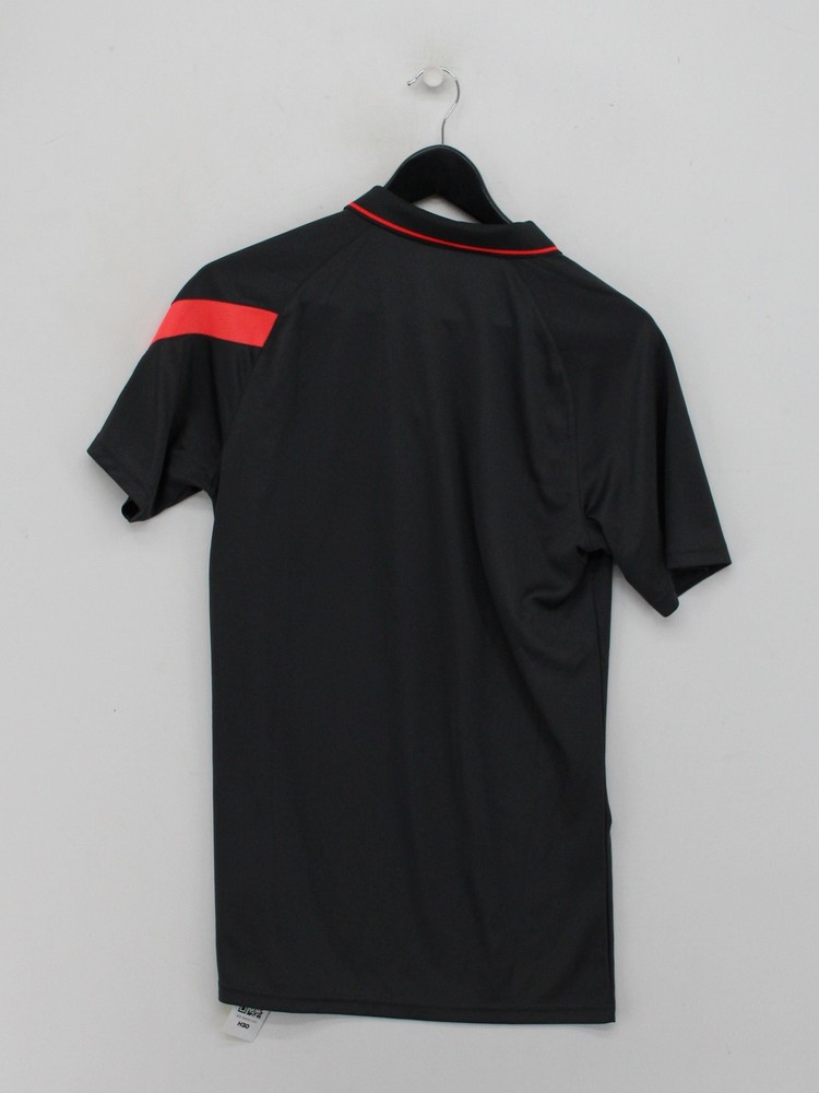 Nike Men's Polo S Grey 100% Polyester Collared Basic
