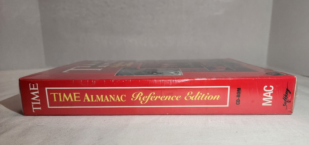 Time Almanac 1994 Reference Edition CD Apple Mac Computer VINTAGE SEALED RARE