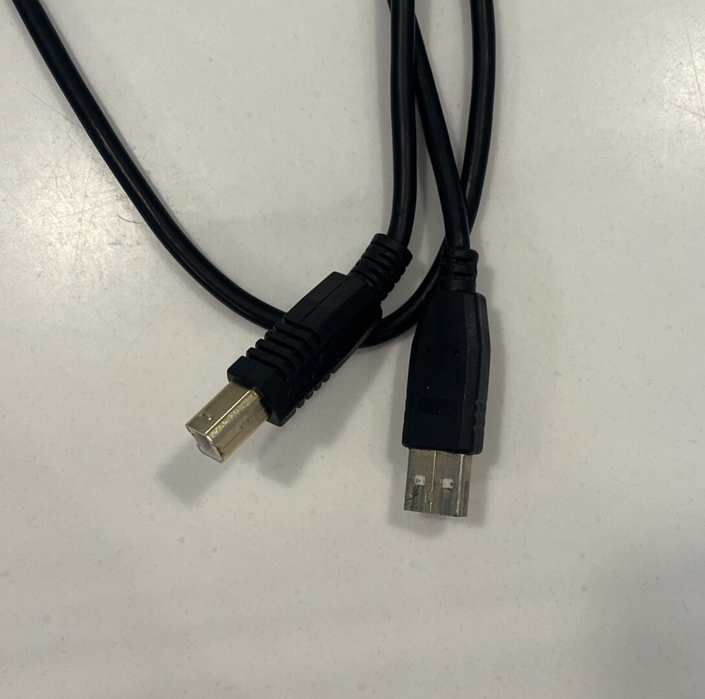 Epson WP-4530 Printer Replacement Cords-1 USB Cord-Excellent!