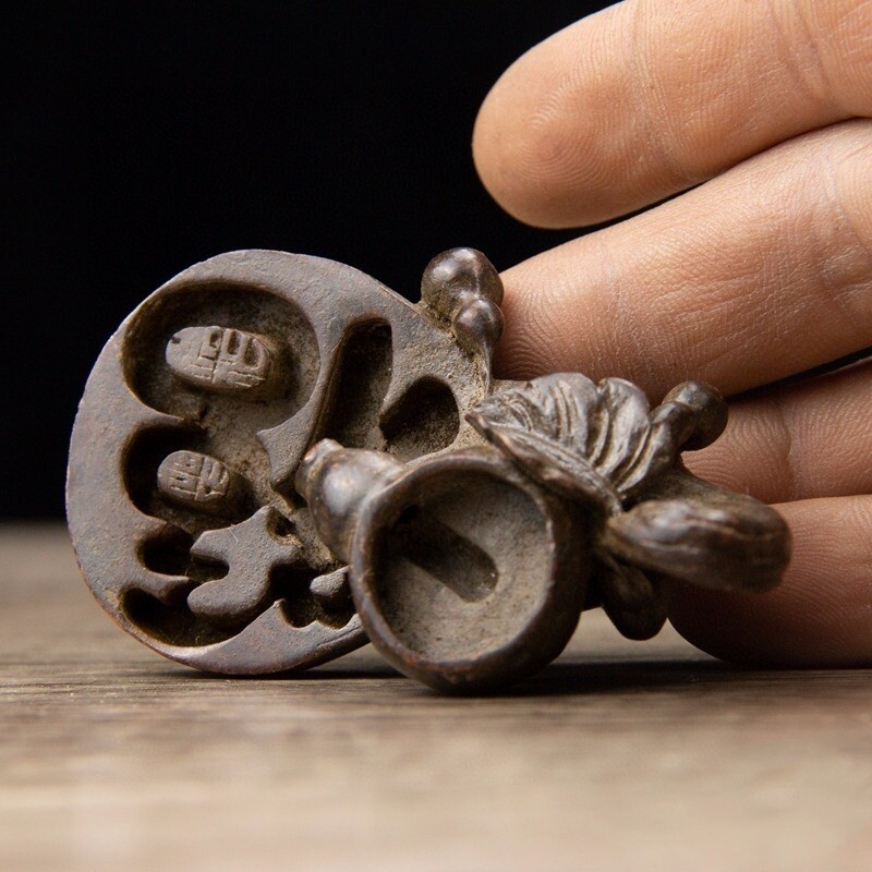 Chinese Antique Fortune Inverted Incense Small Ornaments