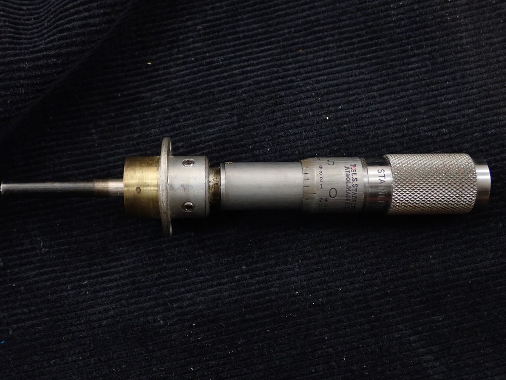 starrett micrometer head 0-1"