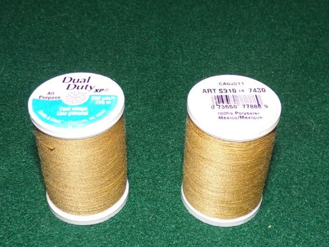Dual Duty All Purpose Polyester Thread, 250 yards, Hayride (7430)