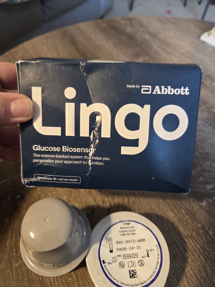 Abbott Lingo Glucose Biosensor System - Exp 10/2026 Sealed