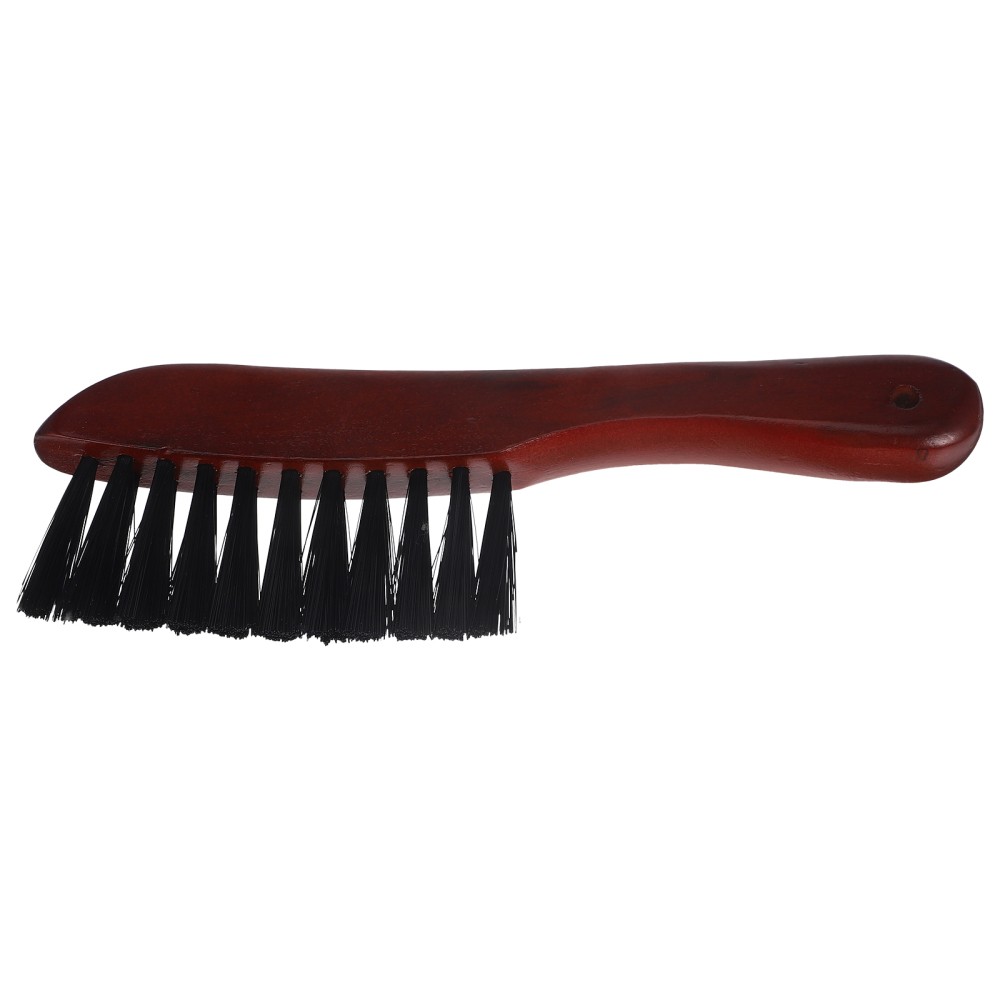 Pool Table Brush Cleaning Tool Wooden Handle Billiard Table Sweeper Accessory