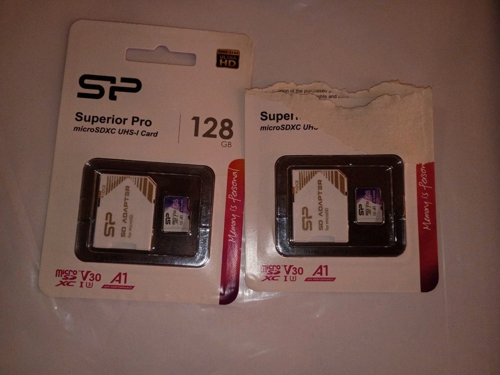 Sp Superior Pro Micro SDXC UHS-1 ( Two Memory Cards )