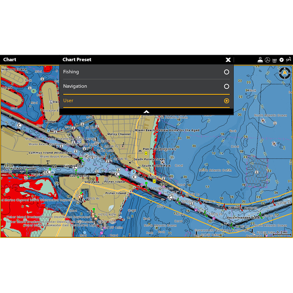 Humminbird CoastMaster Chart - Advanced Coastal Navigation Tool