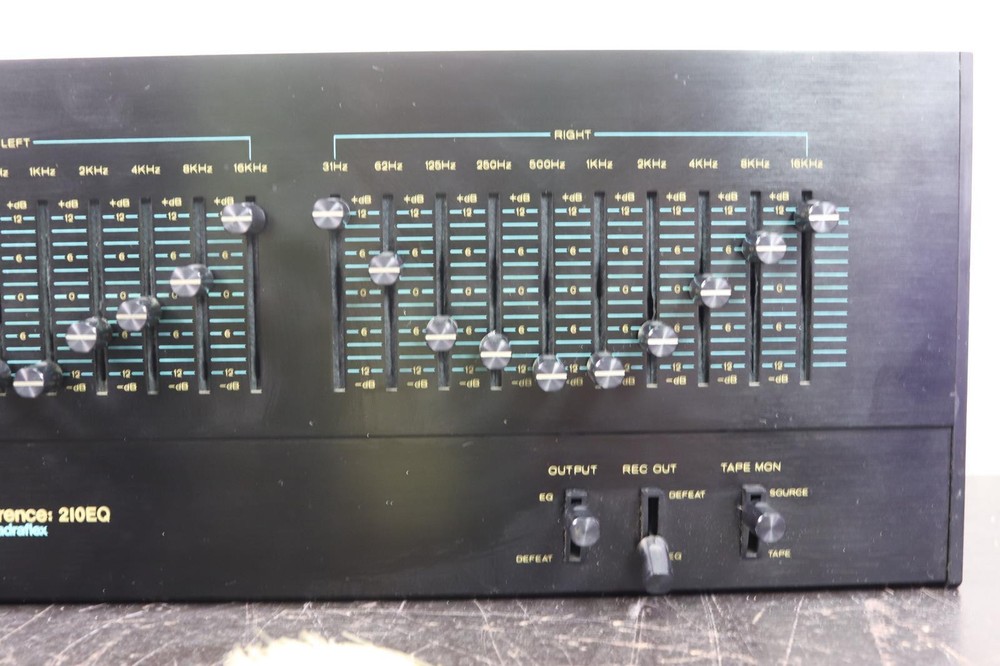QUADRAFLEX Reference: 210EQ Equalizer 10-Band.