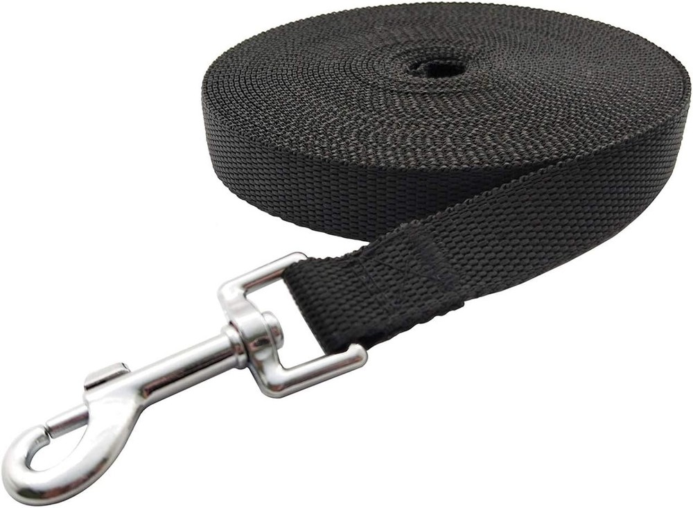 20ft Durable Nylon Dog Leash for Small Medium Large Breeds - Training Essential
