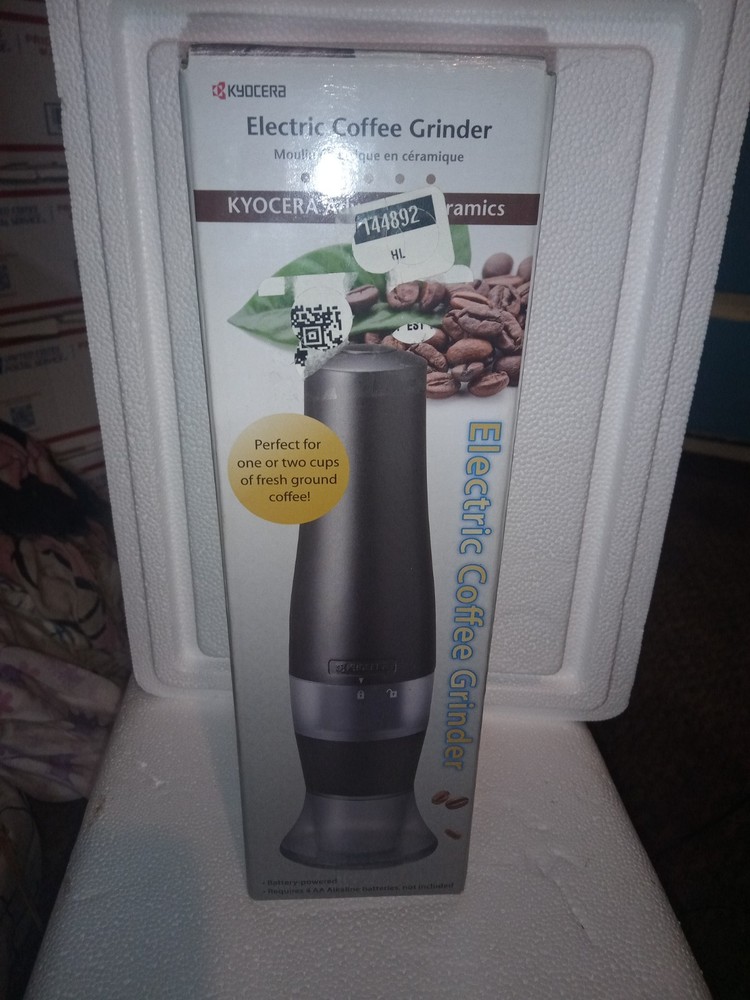 Kyocera Electric Coffe Grinder - Battery Powered -New