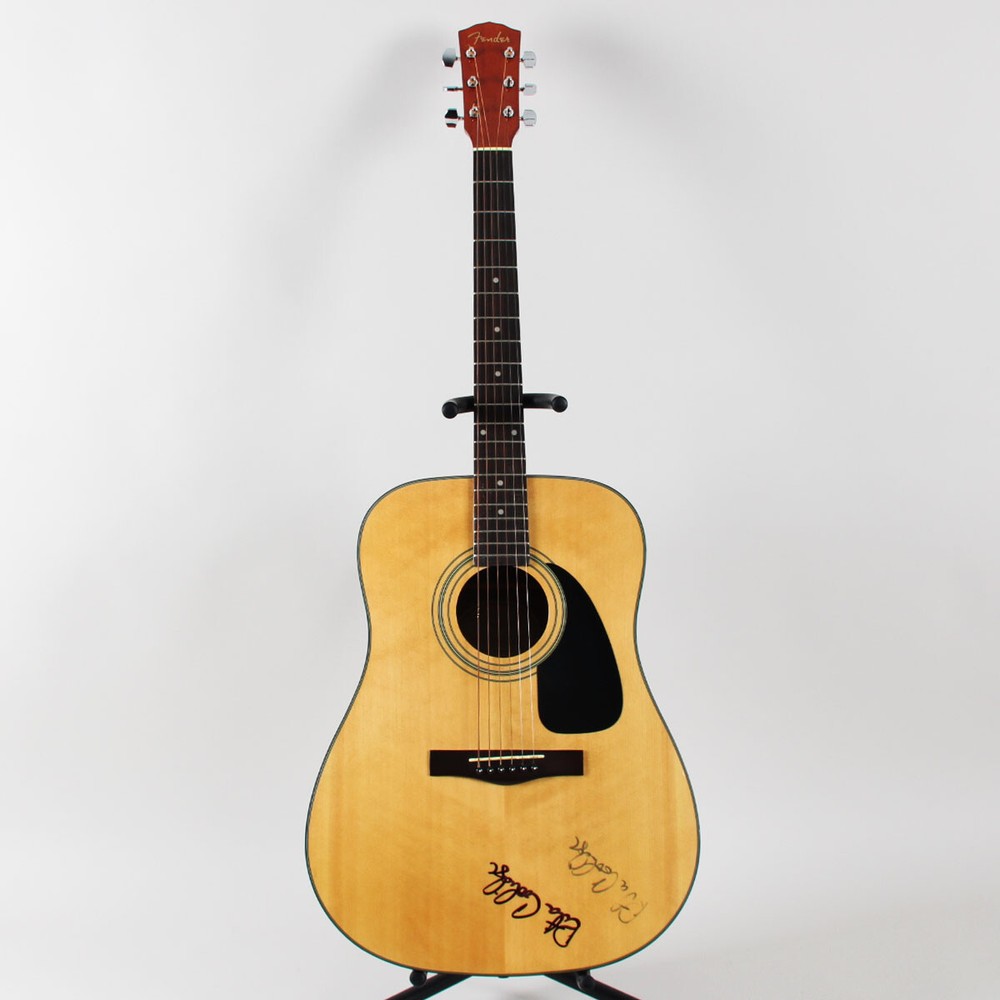Rita Coolidge Signed Acoustic Guitar - COA JSA