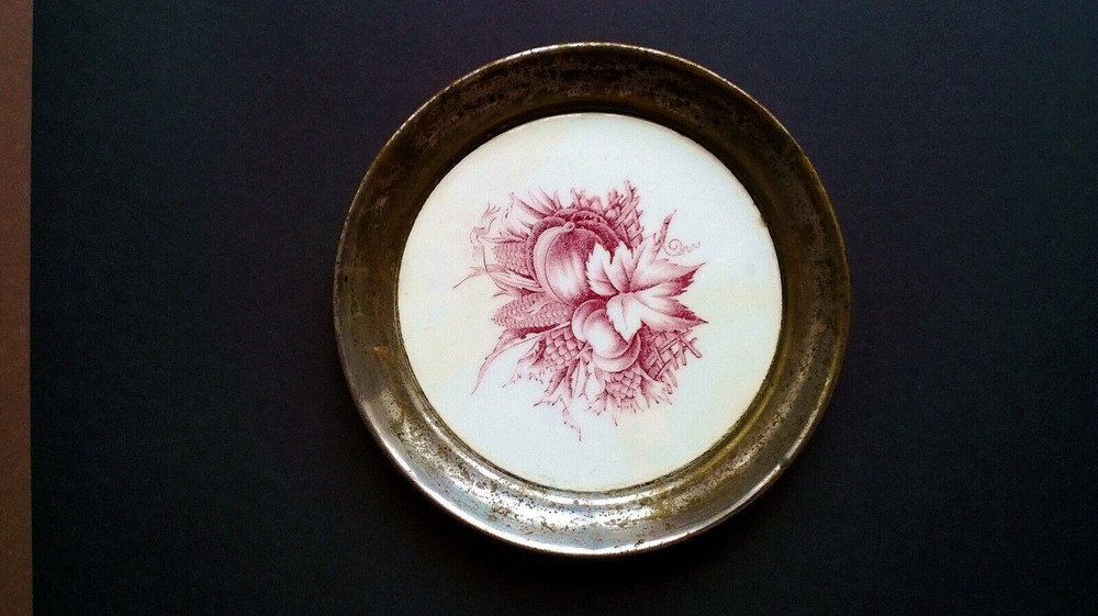 Vintage decorative plate presumably XVII cent.
