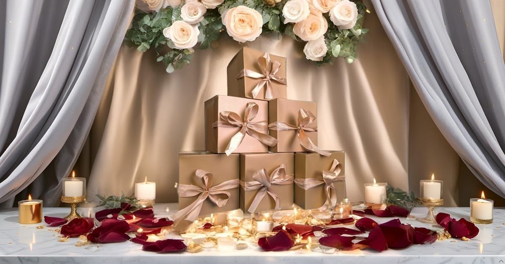 12 Pack Gift Boxes with Lids,Nested Squared Boxes with Lids for Fathers Day, ...