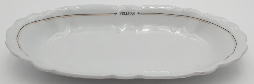 Bauscher Bros. China Pullman Calumet Pattern Celery Dish EX