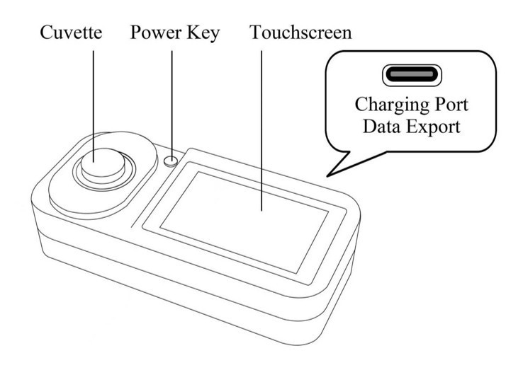 Portable Chlorine & Multi-Parameter Analyzer - Colorimetric DPD - Colorimeter