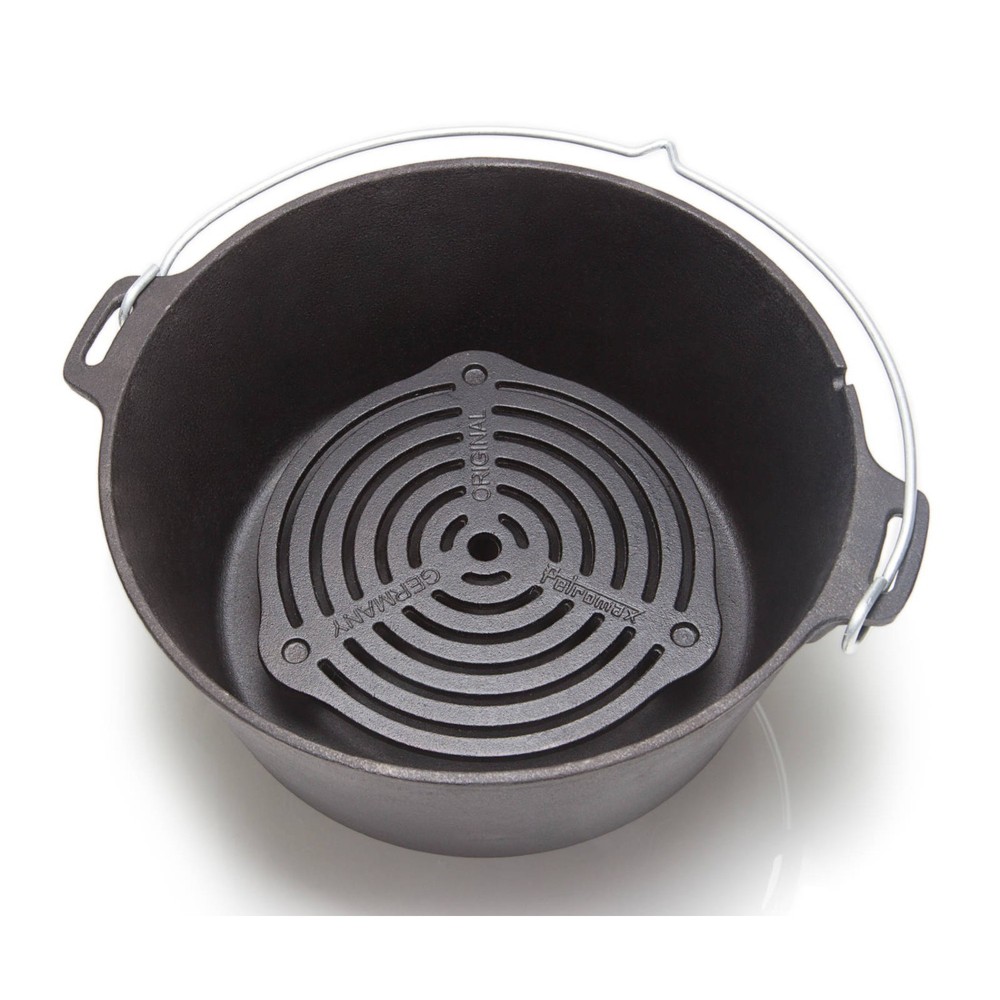Petromax Cast Iron Dutch Oven Stack Grate Trivet, Prevent Bottom Burning