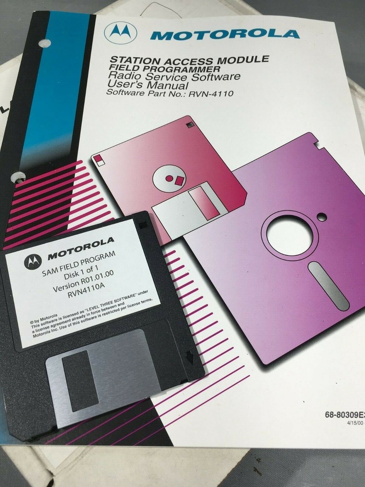 MOTOROLA RADIO SERVICE SOFTWARE QUANTAR QUANTRO DATA BASE STATION DSS-III MANUAL