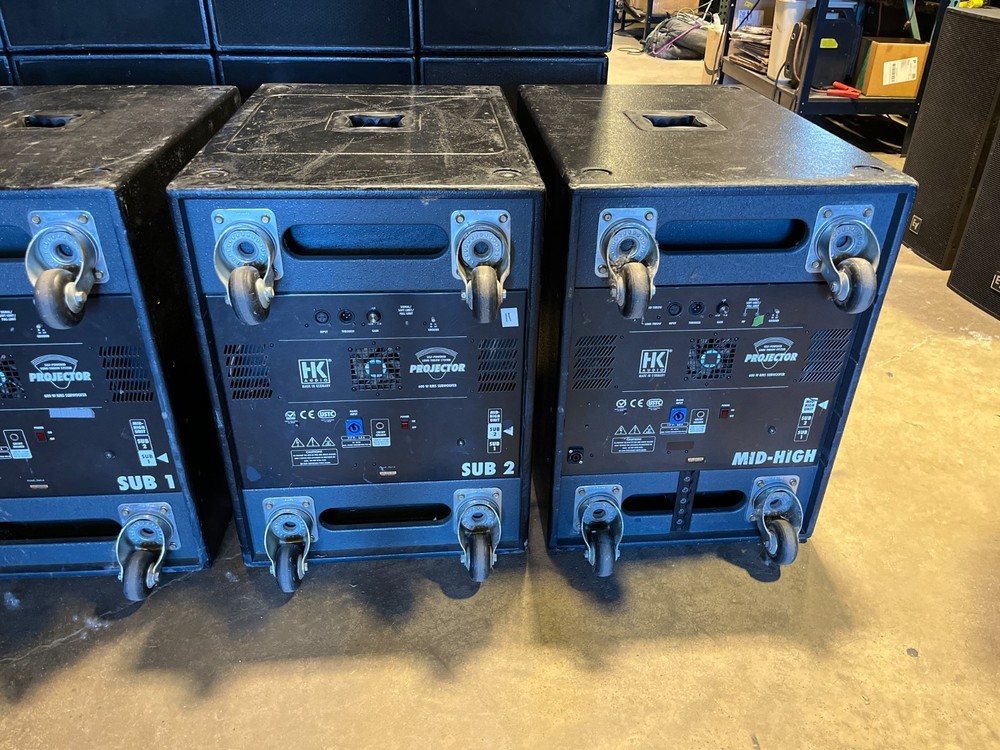 HK Audio Projector PA Speaker System *LOT*