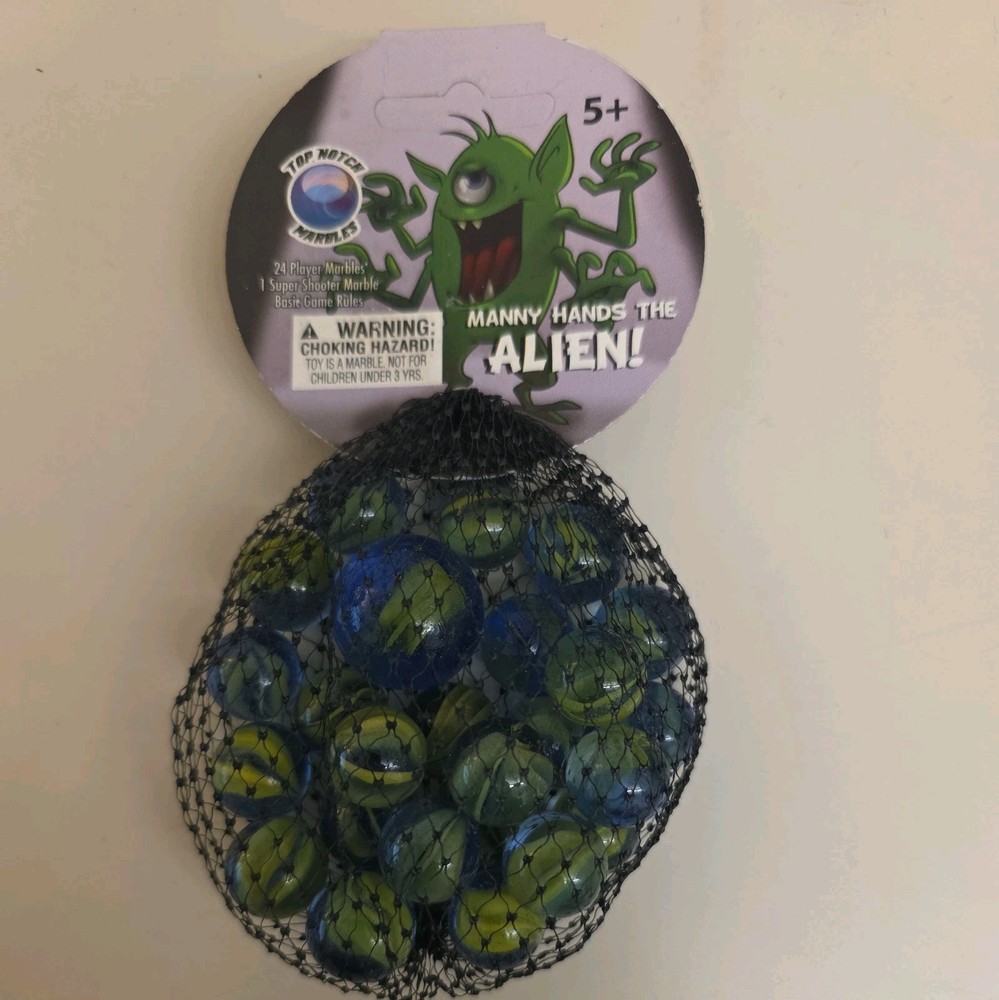 Top Notch Marbles Manny Hands The Alien