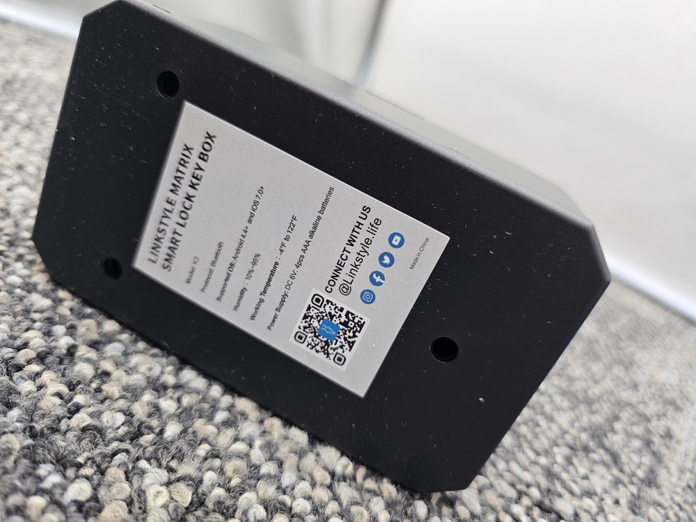 LINKSTYLE Matrix Smart Key Lock Box Model K3 Bluetooth