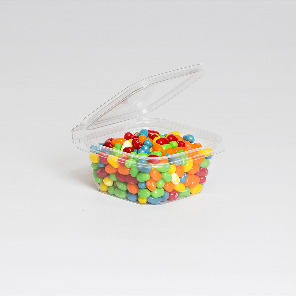 Inline Plastics 12 oz Safe-T-Fresh Tamper Evident Grab-and-Go Container 288/Case