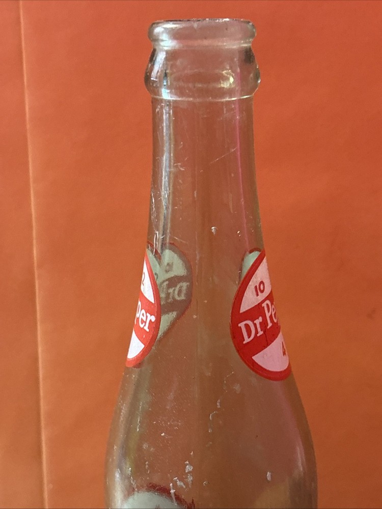 Vintage Dr Pepper Bottle 10 2 4