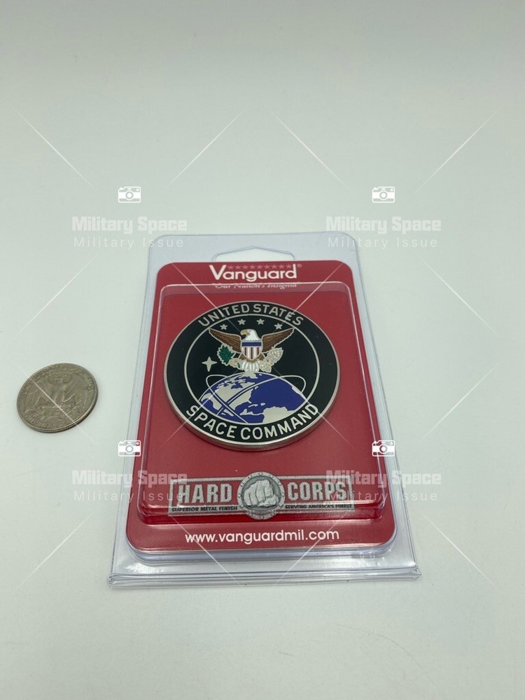 GENUINE U.S. IDENTIFICATION BADGE: US SPACE COMMAND- REGULATION