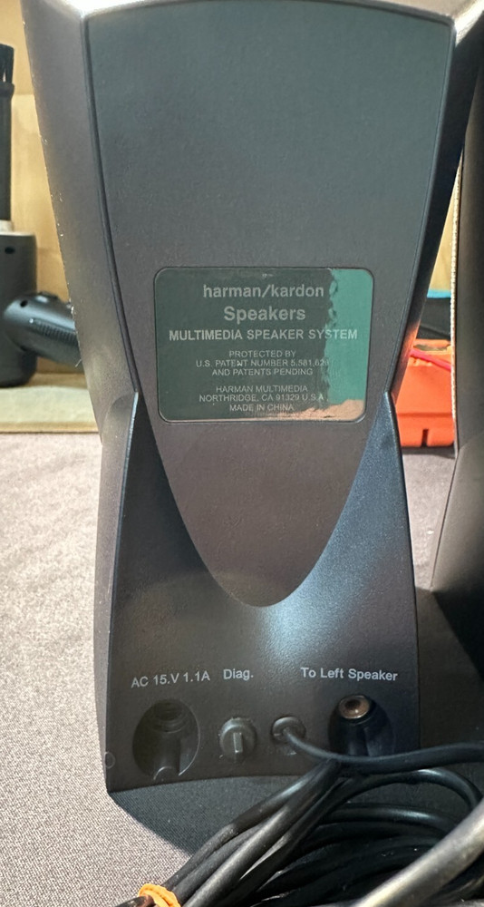 Harman Kardon Multimedia Speaker System Dp/n 06941V - Untested