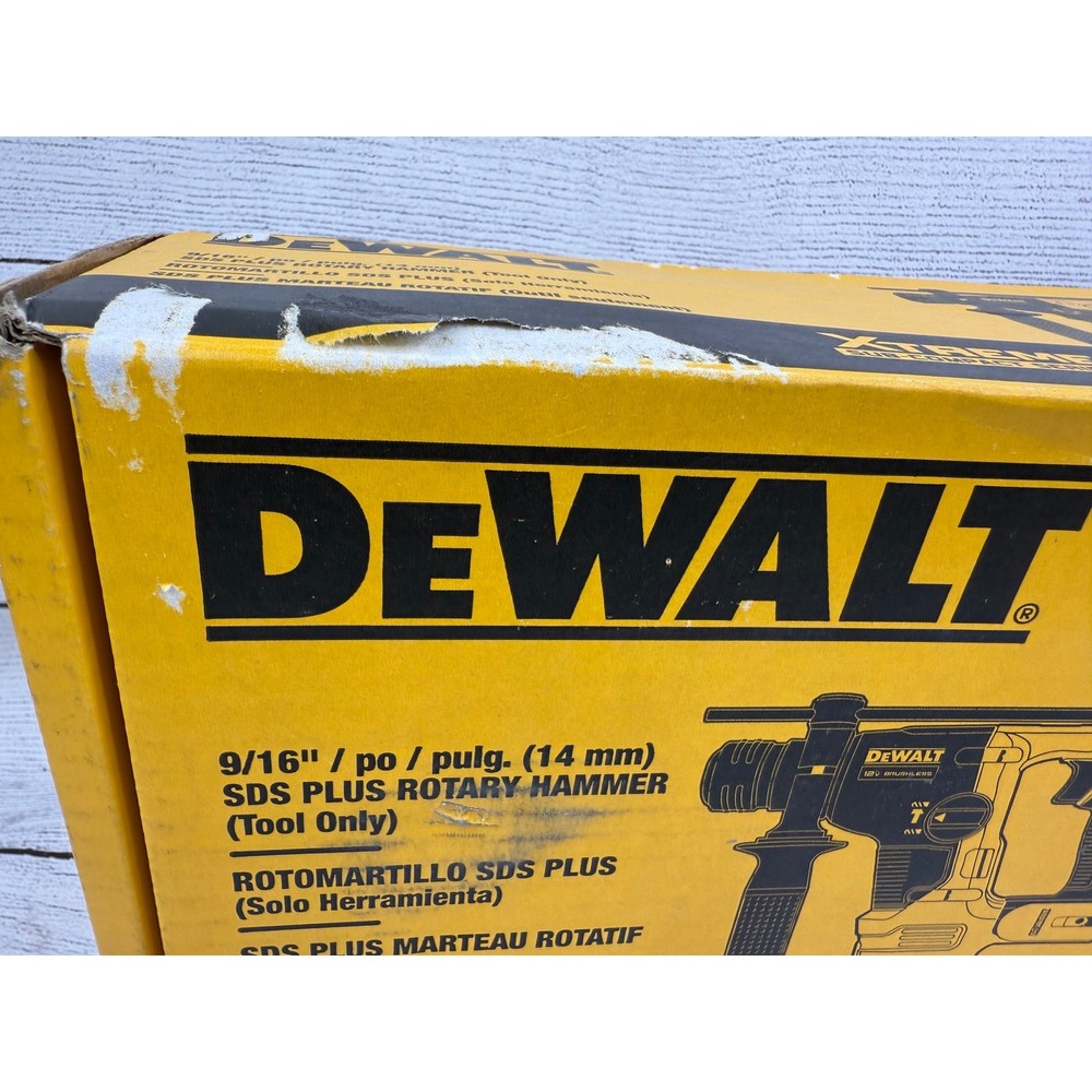 DEWALT 12V MAX XTREME SUB COMPACT SDS PLUS ROTARY HAMMER TOOL ONLY DCH072B