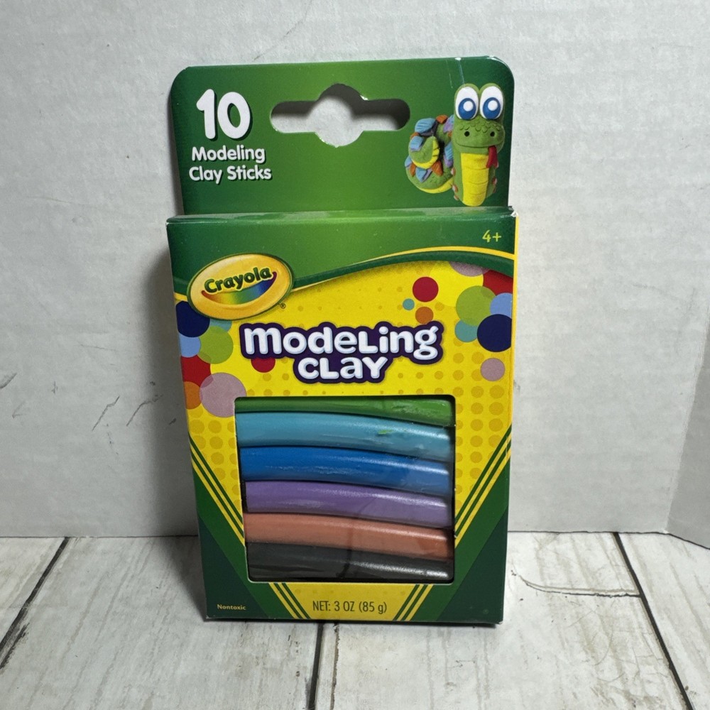 Crayola Modeling Clay (10 Stick Pack) 3 oz.