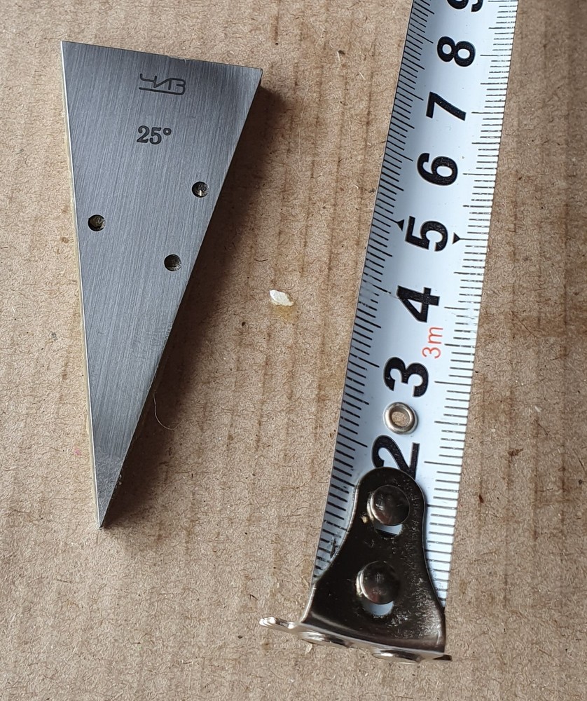 1 pcs PRECISION ANGLE GAUGE BLOCK 25°