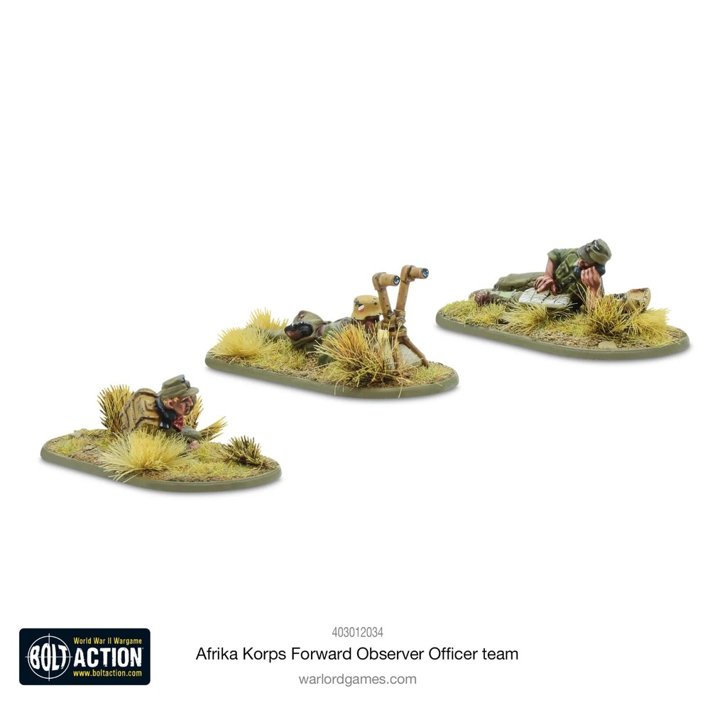 Bolt Action German Afrika Korps Forward Observer team New