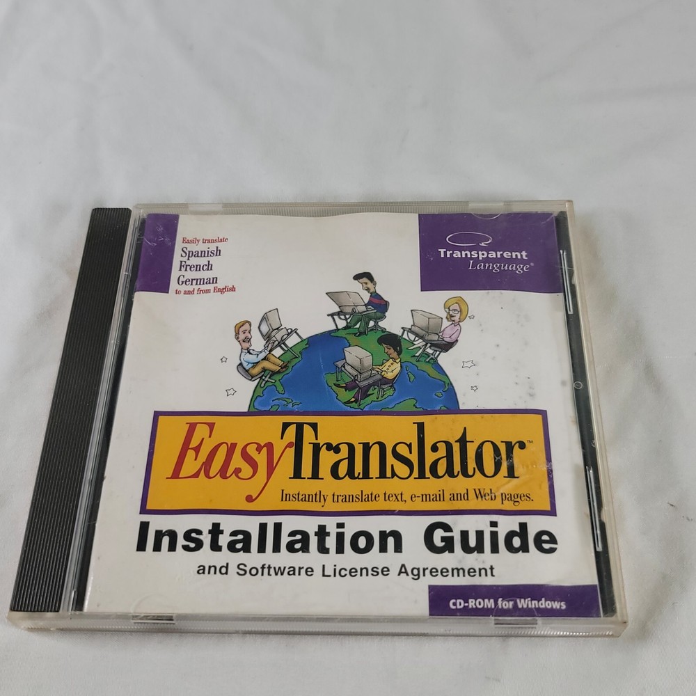 Easy Translator (CD ROM, Windows) - Used