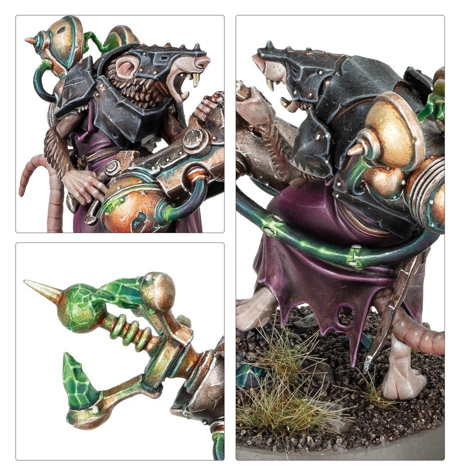 Warhammer: SKAVEN: WARLOCK GALVANEER