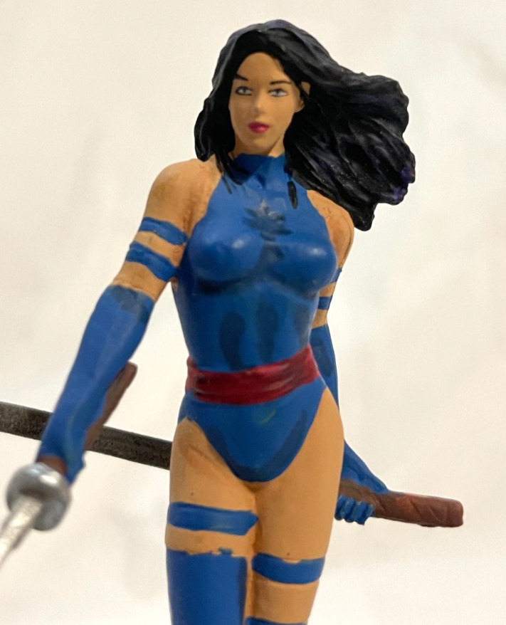 2008 Eaglemoss Classic Marvel Figurine Collection #66 PSYLOCKE 3.5"