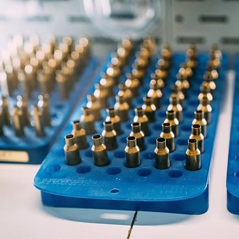 Reloading Trays with Custom Fit, 50 Round, 2 Pack, for Brass Storage, Reloading,