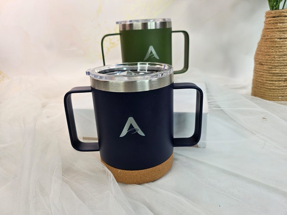 Parkinson's Mug / Cup - Double Handle & Insulated