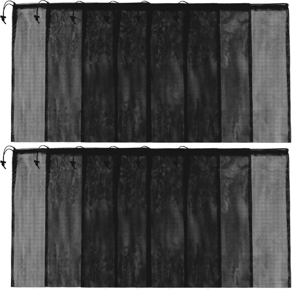 Versatile 12-Pack Mesh Laundry Bag Set, Cord Lock Closure