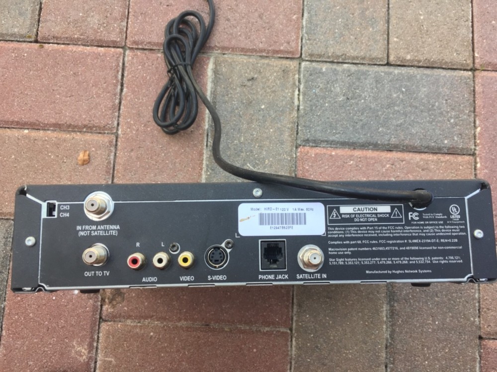 Hughes Network Systems Silver Edition Direct TV Plus Digital Satellite Receiver