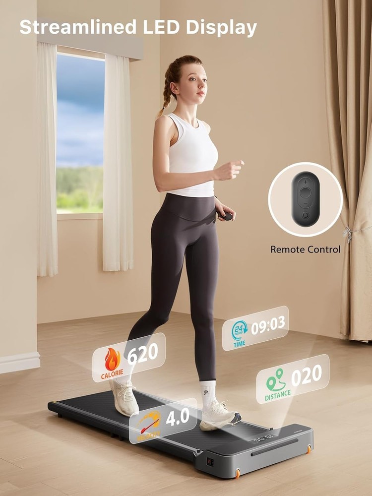 Foldable Walking Pad Under Desk Treadmill Compact Home Office Walking Machine
