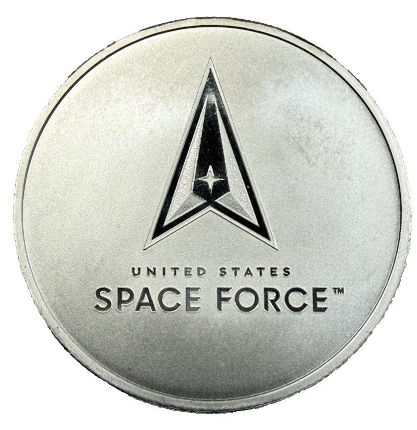 Space Force Silver Rounds, .999 Silver