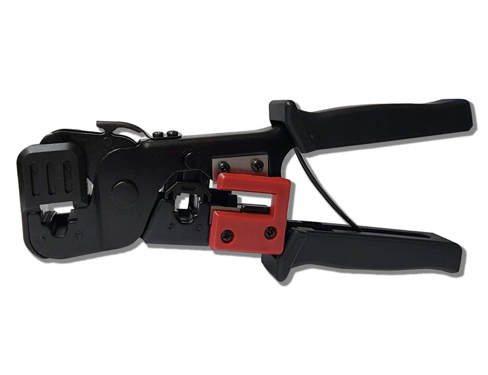 InstallerCCTV Network Crimper, Telephone Ethernet Cable Stripper Cutter