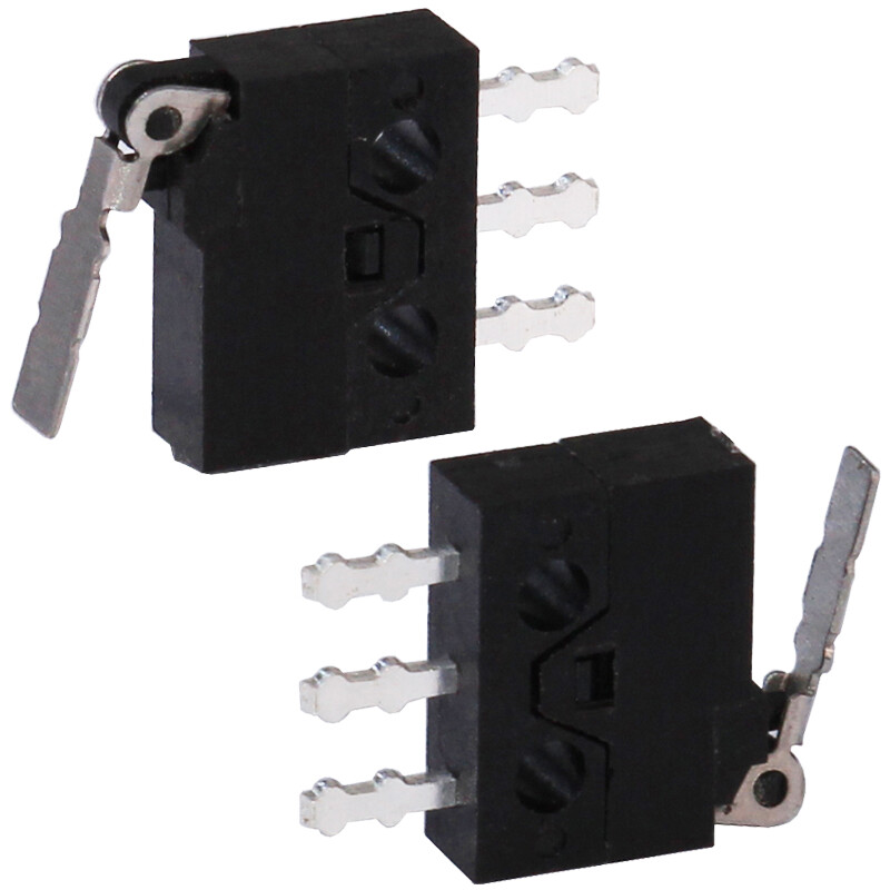 2x MX-1205 NC NO Microswitch Reset mini small Micro Limit Switch Lever E32