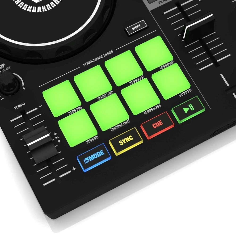 Reloop Buddy 2 Deck / 2 Channel DJ Controller for iOS & Computer (B-STOCK)
